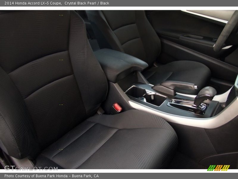 Crystal Black Pearl / Black 2014 Honda Accord LX-S Coupe