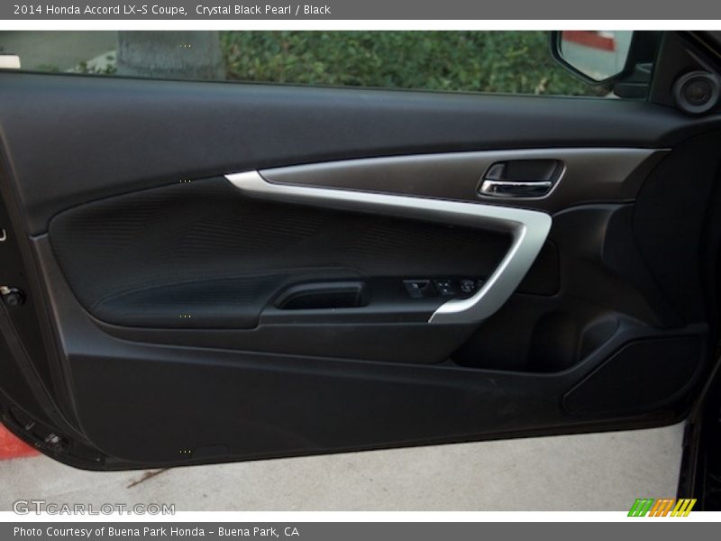 Crystal Black Pearl / Black 2014 Honda Accord LX-S Coupe