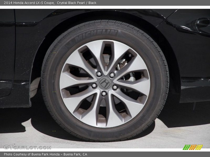 Crystal Black Pearl / Black 2014 Honda Accord LX-S Coupe