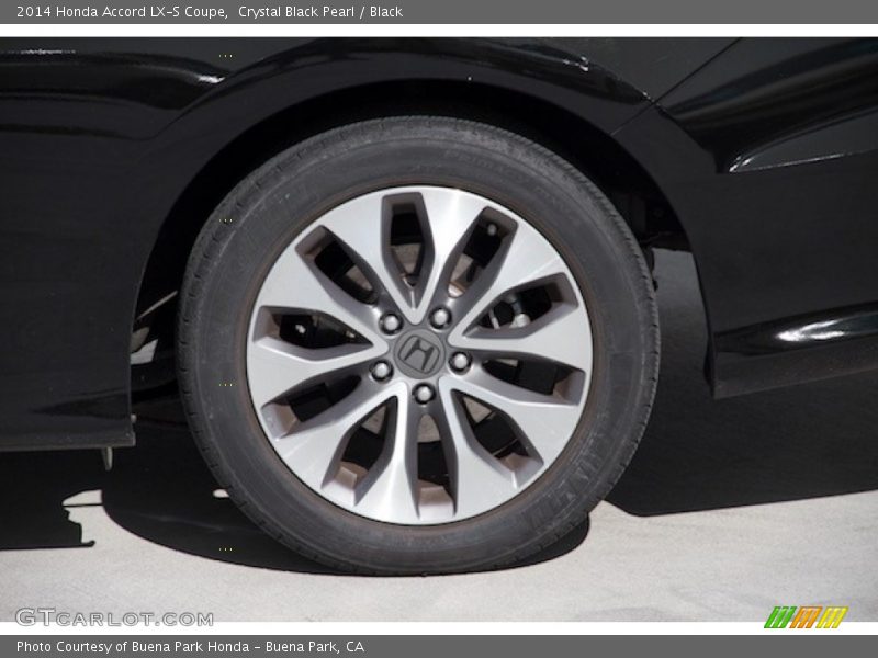 Crystal Black Pearl / Black 2014 Honda Accord LX-S Coupe