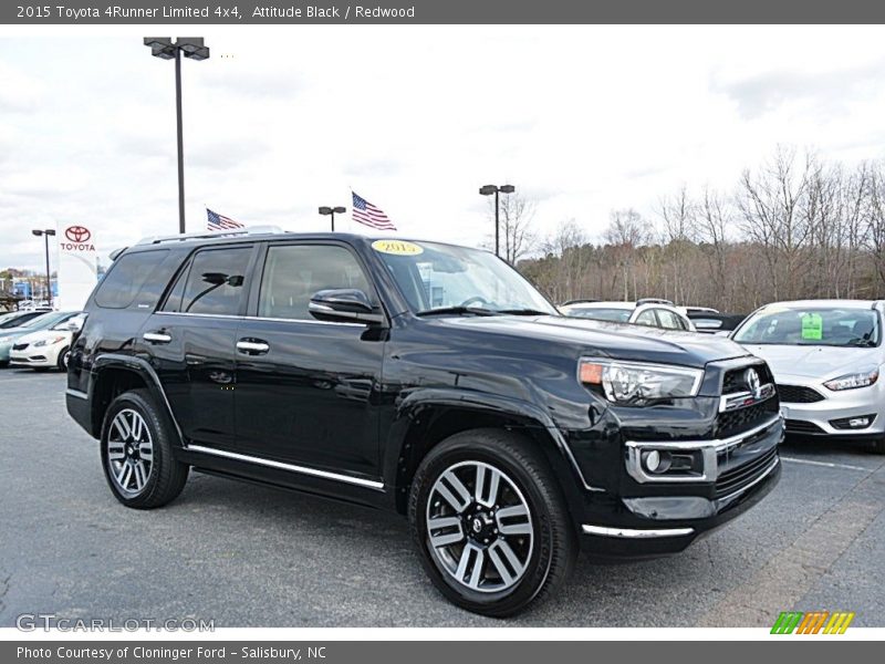 Attitude Black / Redwood 2015 Toyota 4Runner Limited 4x4