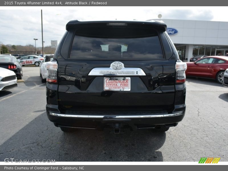 Attitude Black / Redwood 2015 Toyota 4Runner Limited 4x4