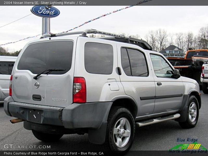 Silver Lightning Metallic / Gray 2004 Nissan Xterra SE