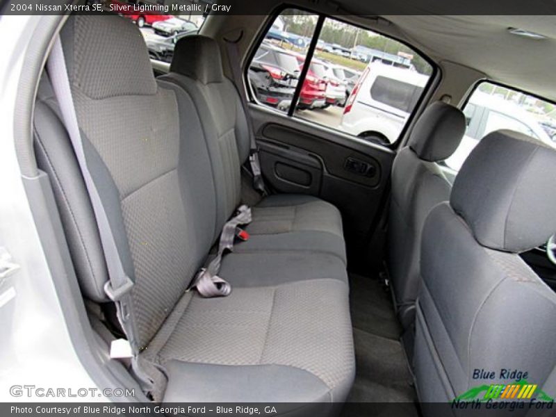 Silver Lightning Metallic / Gray 2004 Nissan Xterra SE