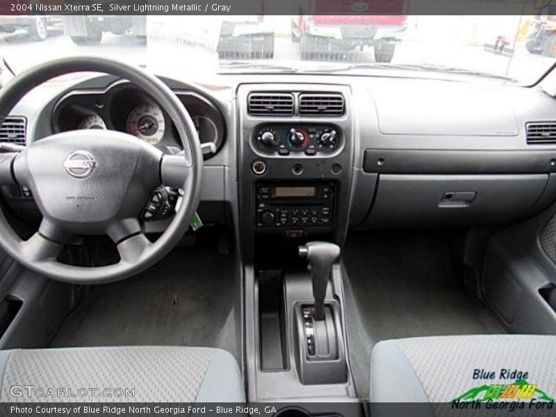 Silver Lightning Metallic / Gray 2004 Nissan Xterra SE