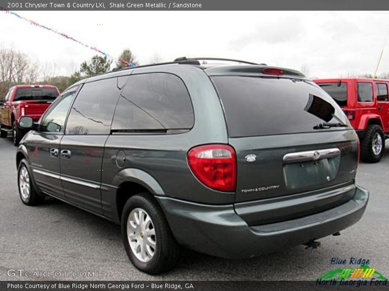 Shale Green Metallic / Sandstone 2001 Chrysler Town & Country LXi