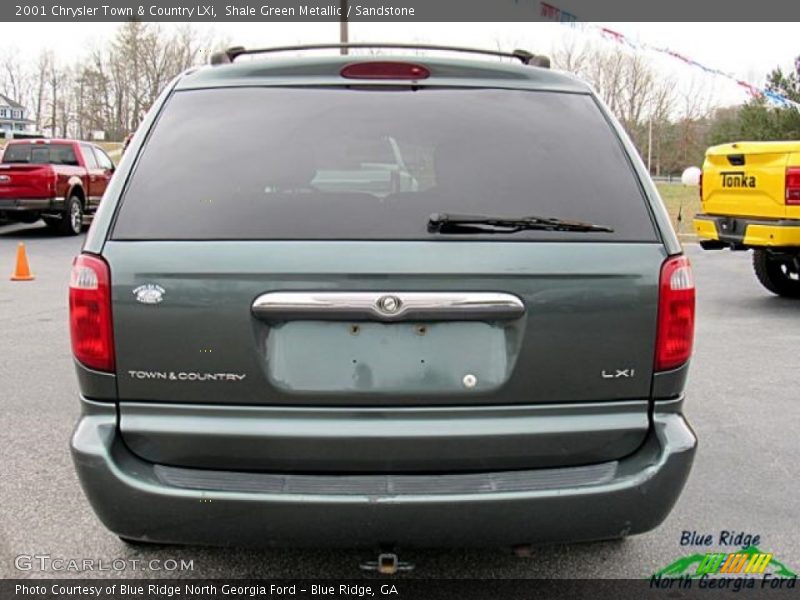 Shale Green Metallic / Sandstone 2001 Chrysler Town & Country LXi