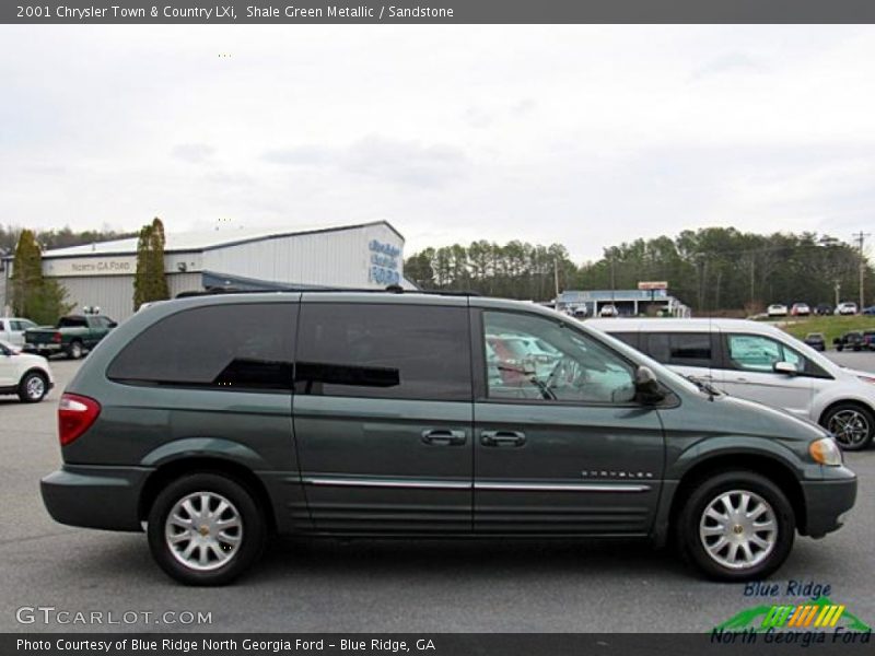 Shale Green Metallic / Sandstone 2001 Chrysler Town & Country LXi