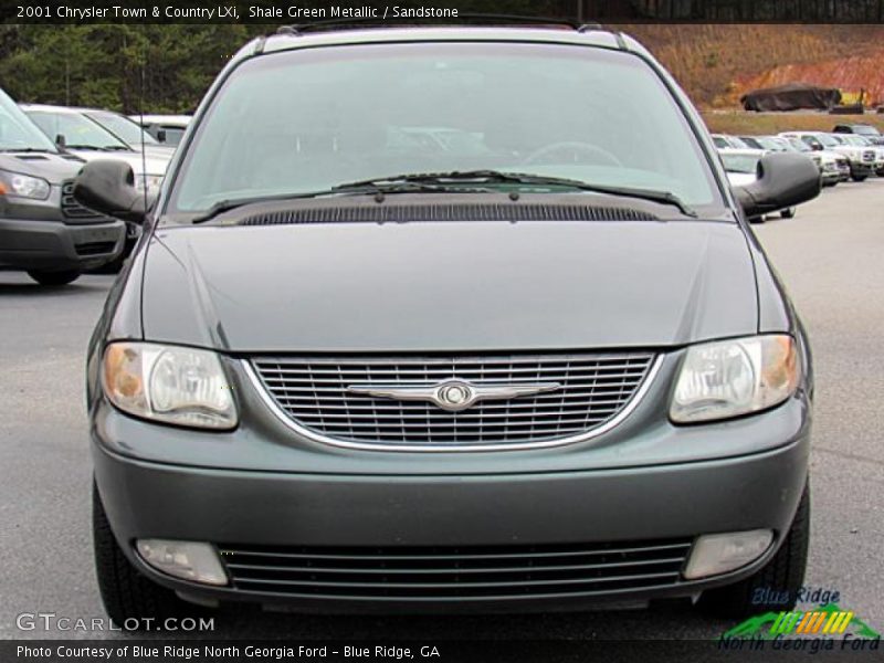 Shale Green Metallic / Sandstone 2001 Chrysler Town & Country LXi