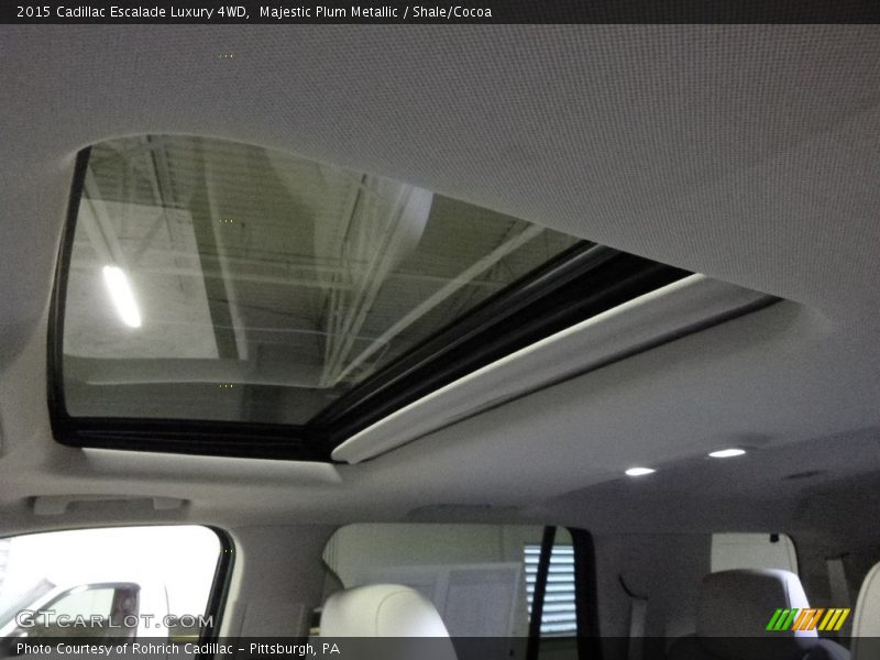 Majestic Plum Metallic / Shale/Cocoa 2015 Cadillac Escalade Luxury 4WD