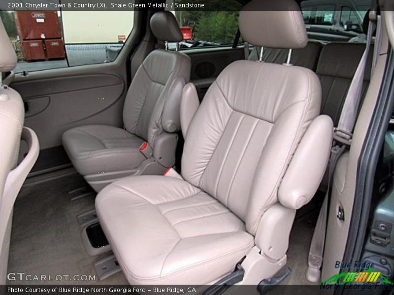 Shale Green Metallic / Sandstone 2001 Chrysler Town & Country LXi