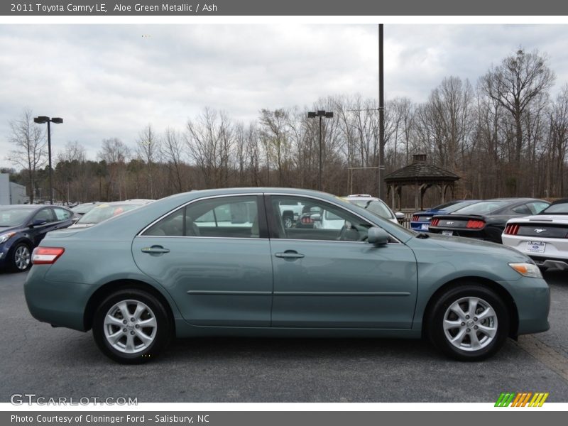 Aloe Green Metallic / Ash 2011 Toyota Camry LE