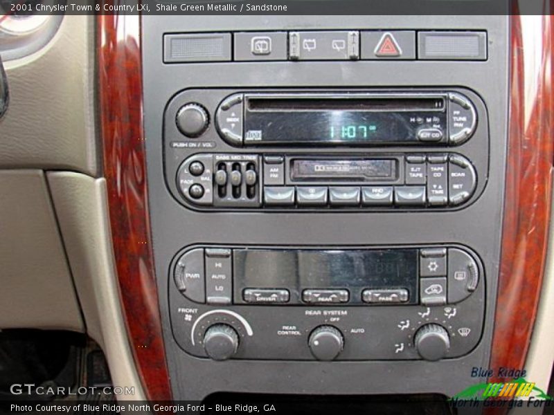 Shale Green Metallic / Sandstone 2001 Chrysler Town & Country LXi