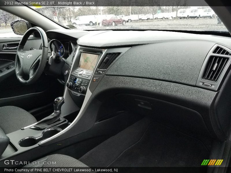Midnight Black / Black 2012 Hyundai Sonata SE 2.0T