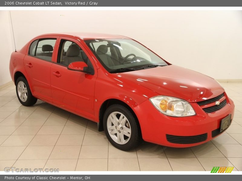 Victory Red / Gray 2006 Chevrolet Cobalt LT Sedan
