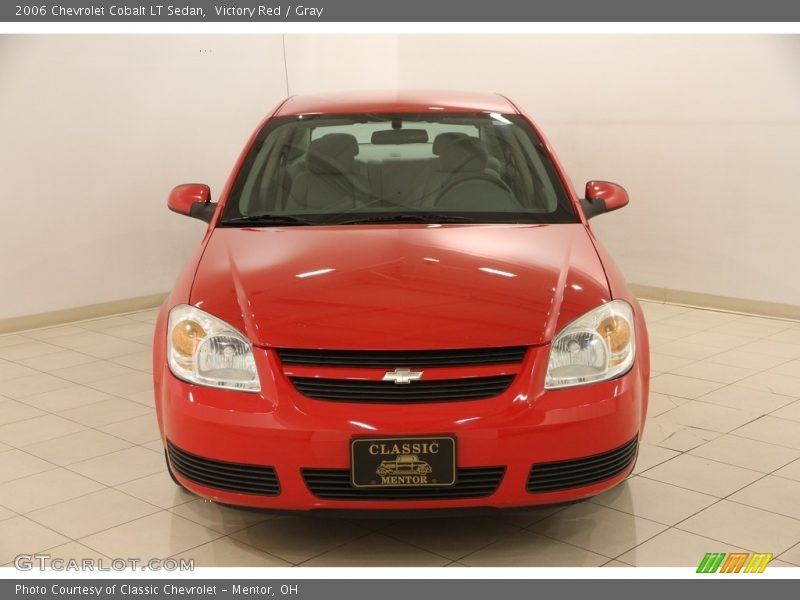 Victory Red / Gray 2006 Chevrolet Cobalt LT Sedan