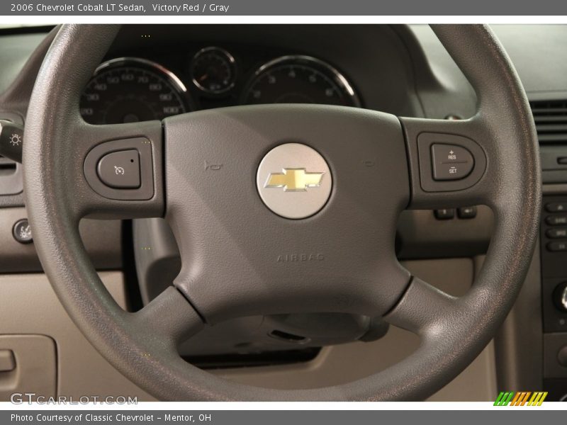 Victory Red / Gray 2006 Chevrolet Cobalt LT Sedan
