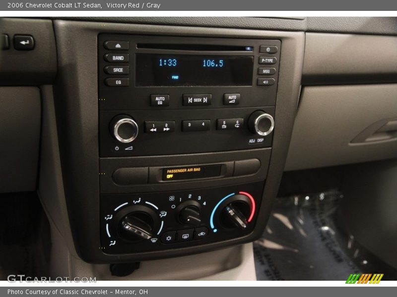 Victory Red / Gray 2006 Chevrolet Cobalt LT Sedan