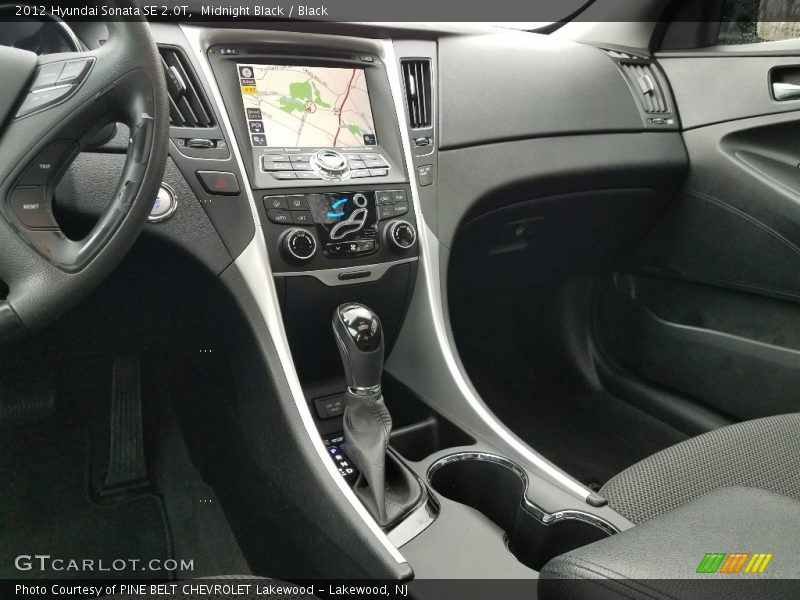 Midnight Black / Black 2012 Hyundai Sonata SE 2.0T