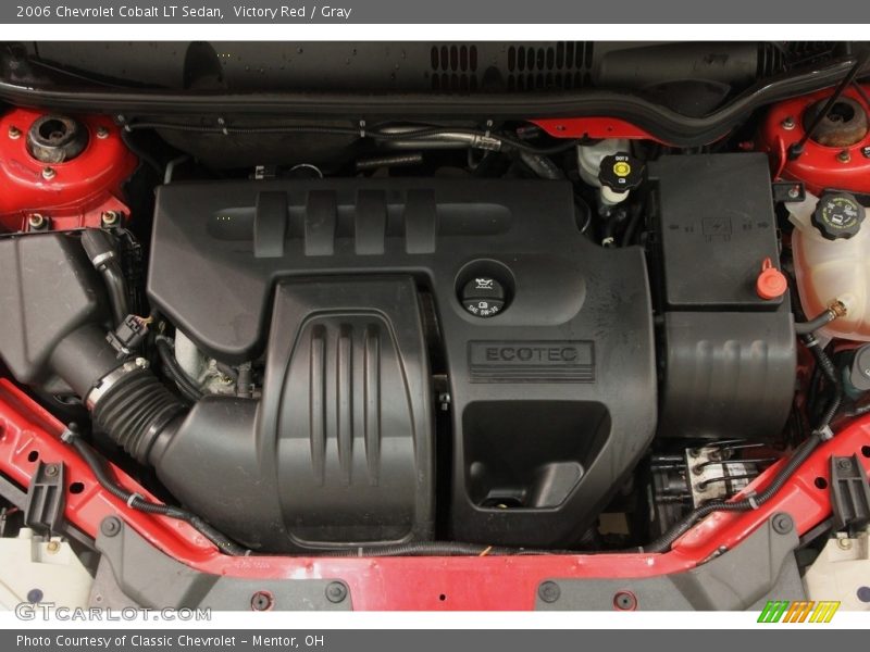 Victory Red / Gray 2006 Chevrolet Cobalt LT Sedan