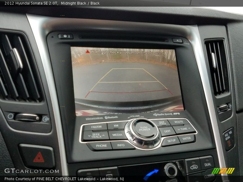 Midnight Black / Black 2012 Hyundai Sonata SE 2.0T