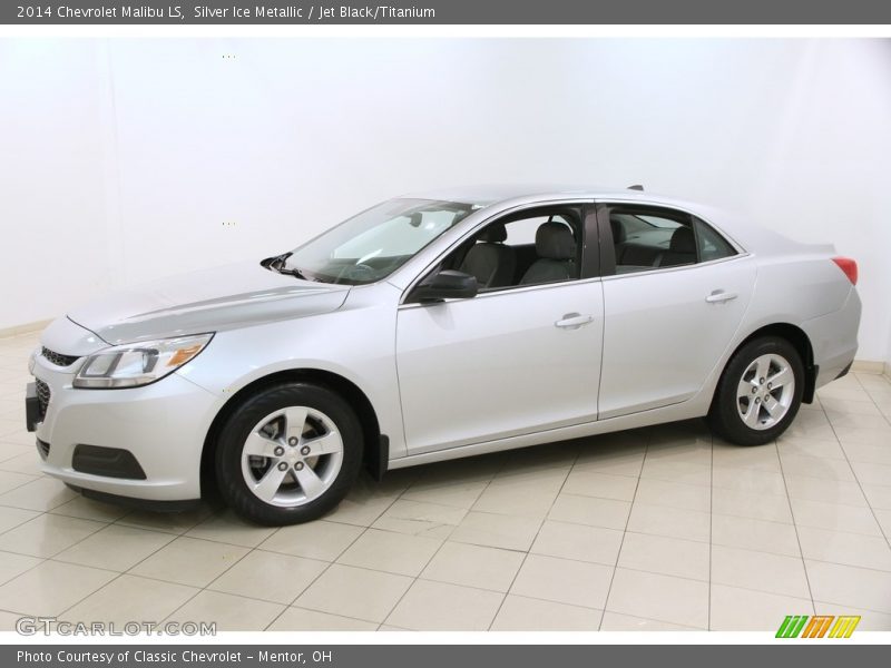 Silver Ice Metallic / Jet Black/Titanium 2014 Chevrolet Malibu LS