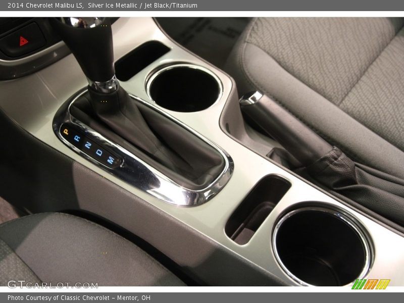 Silver Ice Metallic / Jet Black/Titanium 2014 Chevrolet Malibu LS