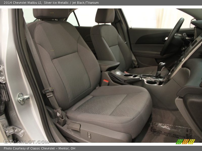 Silver Ice Metallic / Jet Black/Titanium 2014 Chevrolet Malibu LS