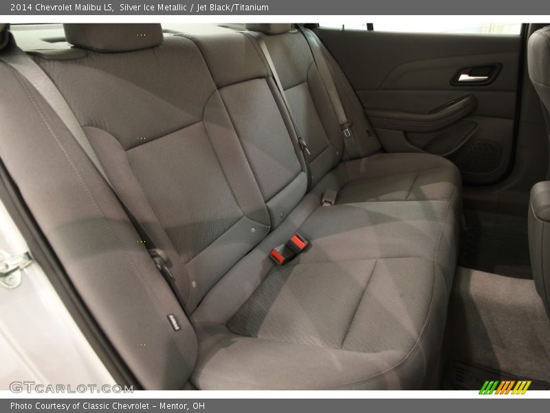 Silver Ice Metallic / Jet Black/Titanium 2014 Chevrolet Malibu LS