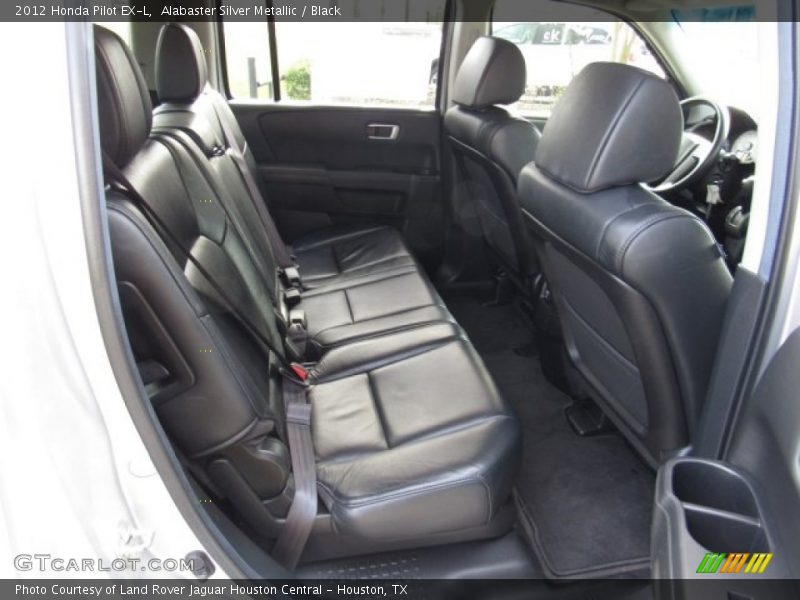Alabaster Silver Metallic / Black 2012 Honda Pilot EX-L