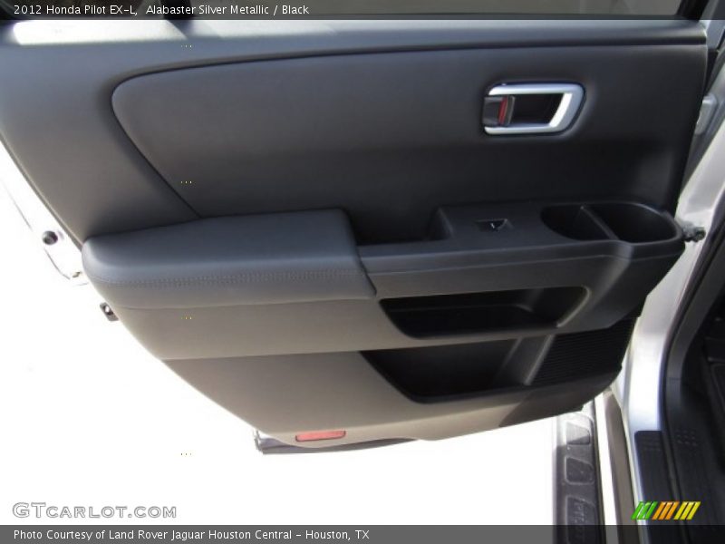 Alabaster Silver Metallic / Black 2012 Honda Pilot EX-L