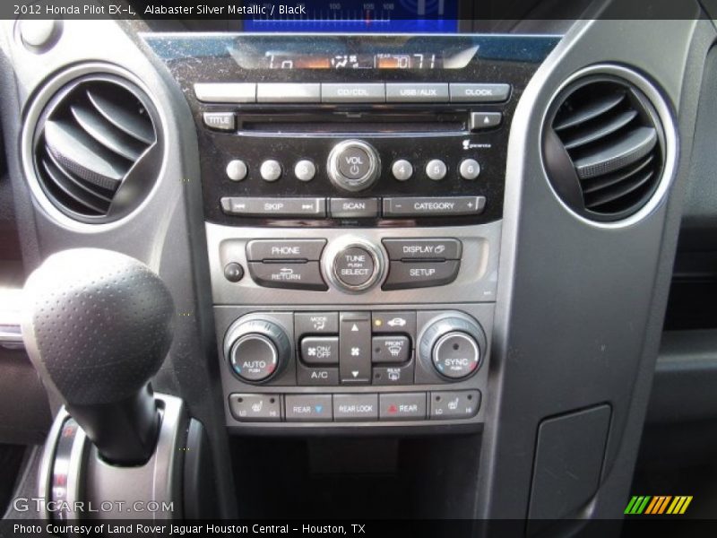 Alabaster Silver Metallic / Black 2012 Honda Pilot EX-L