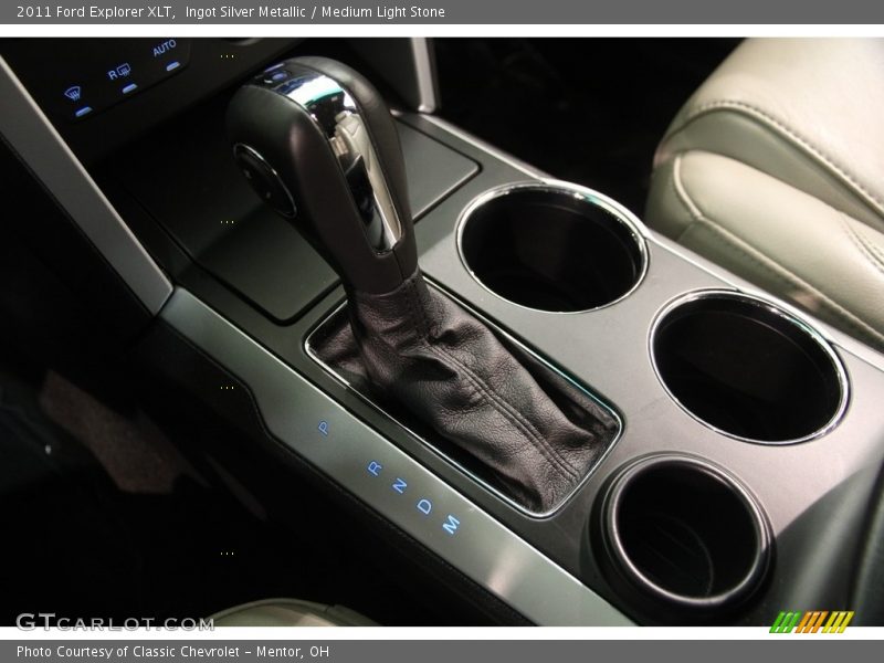 Ingot Silver Metallic / Medium Light Stone 2011 Ford Explorer XLT