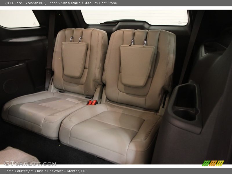 Ingot Silver Metallic / Medium Light Stone 2011 Ford Explorer XLT