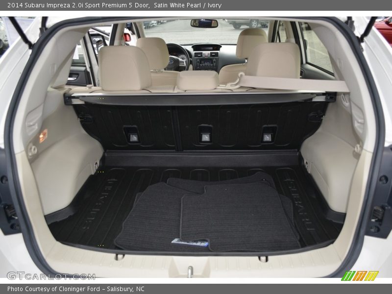 Satin White Pearl / Ivory 2014 Subaru Impreza 2.0i Sport Premium 5 Door