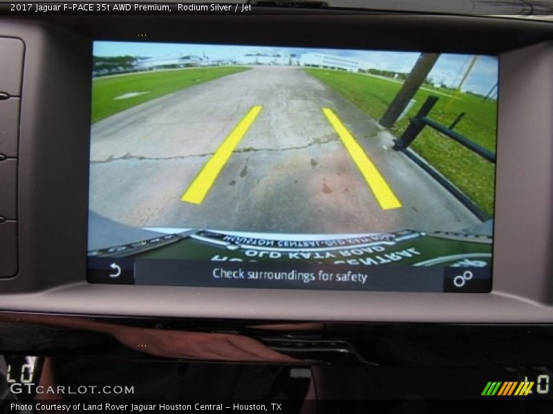 Rodium Silver / Jet 2017 Jaguar F-PACE 35t AWD Premium