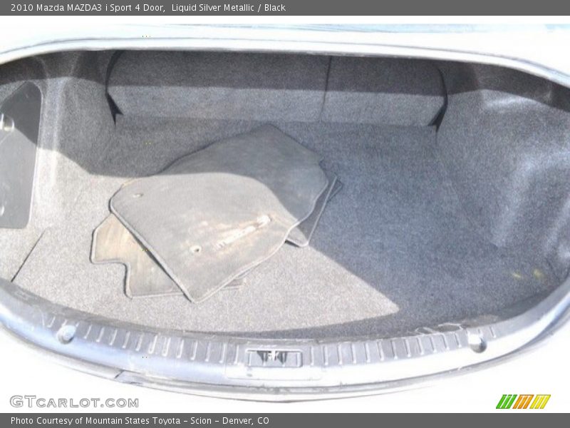 Liquid Silver Metallic / Black 2010 Mazda MAZDA3 i Sport 4 Door