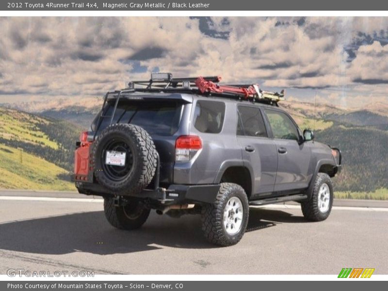 Magnetic Gray Metallic / Black Leather 2012 Toyota 4Runner Trail 4x4