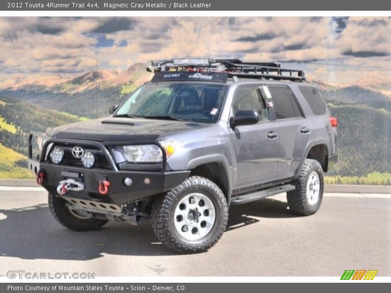 Magnetic Gray Metallic / Black Leather 2012 Toyota 4Runner Trail 4x4
