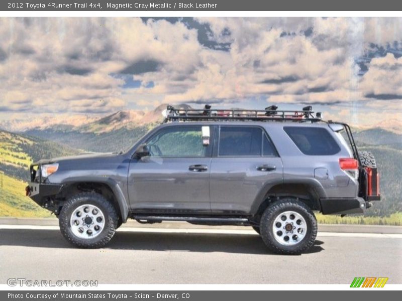 Magnetic Gray Metallic / Black Leather 2012 Toyota 4Runner Trail 4x4