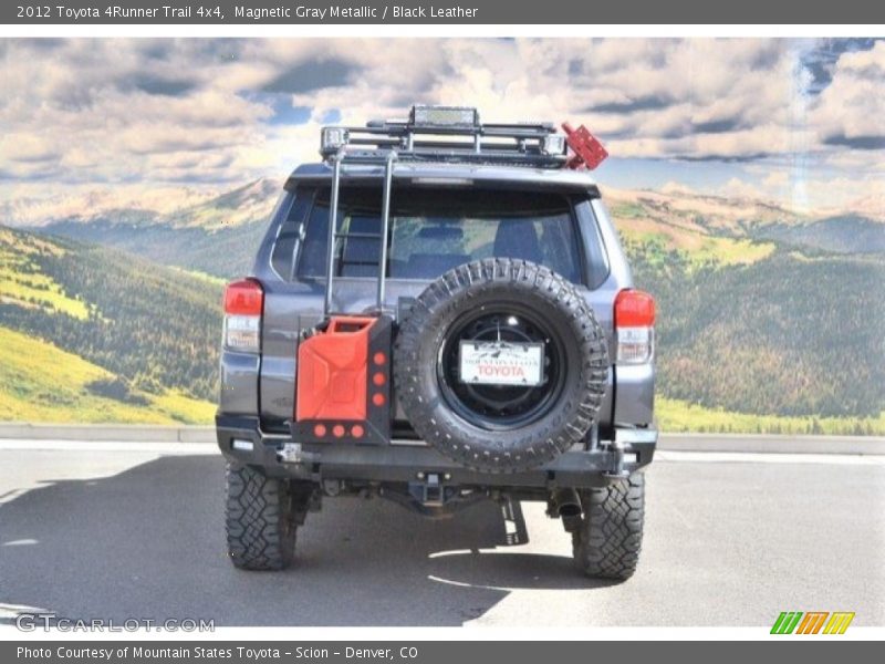 Magnetic Gray Metallic / Black Leather 2012 Toyota 4Runner Trail 4x4