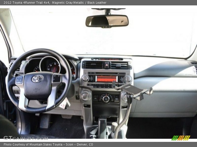 Magnetic Gray Metallic / Black Leather 2012 Toyota 4Runner Trail 4x4