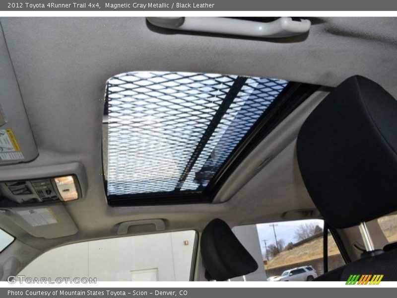 Magnetic Gray Metallic / Black Leather 2012 Toyota 4Runner Trail 4x4