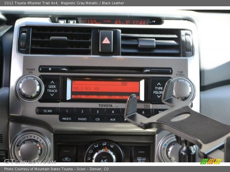 Magnetic Gray Metallic / Black Leather 2012 Toyota 4Runner Trail 4x4