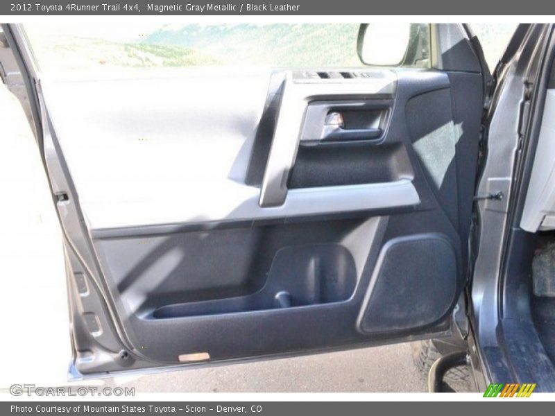 Magnetic Gray Metallic / Black Leather 2012 Toyota 4Runner Trail 4x4