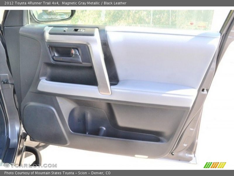 Magnetic Gray Metallic / Black Leather 2012 Toyota 4Runner Trail 4x4