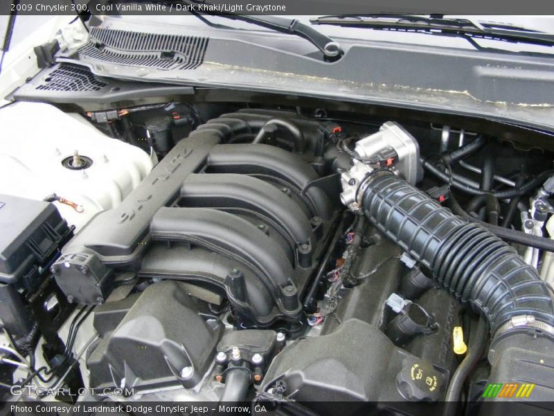 Cool Vanilla White / Dark Khaki/Light Graystone 2009 Chrysler 300