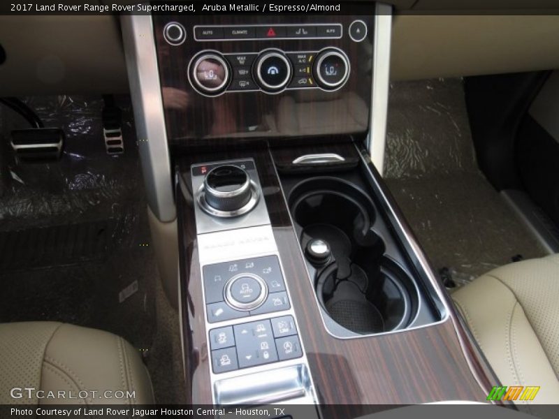 Controls of 2017 Range Rover Supercharged