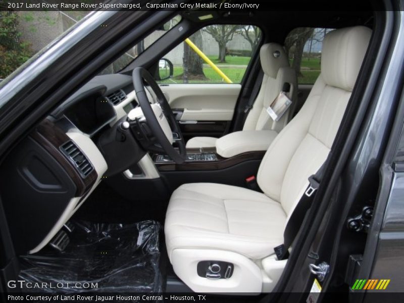  2017 Range Rover Supercharged Ebony/Ivory Interior