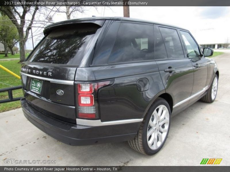 Carpathian Grey Metallic / Ebony/Ivory 2017 Land Rover Range Rover Supercharged
